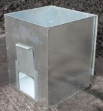 Coal Bunker made from galvanised steel