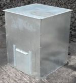 Coal Bunker made from galvanised steel
